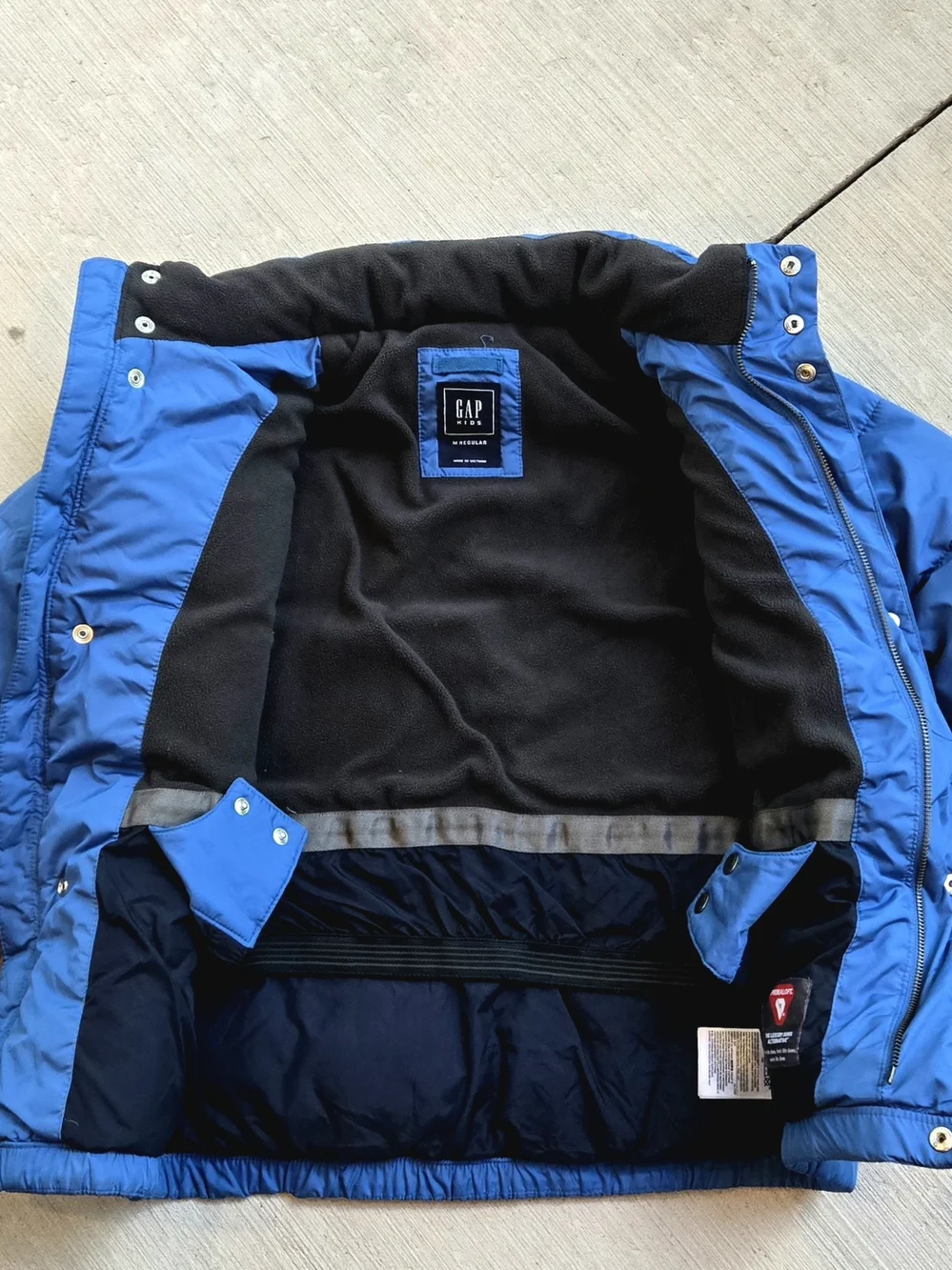 Boys's Blue Puffer Jacket - Insulated Winter Coat